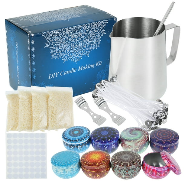 DIY Candle Making Kit Candles Craft Tool Set Pouring Pot Wicks Wax Kit for Gift DIY Candle Making Kit Candles Craft Tool Set Pouring Pot Wicks Wax Kit for Gift